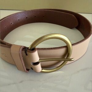 Frye Brown Leather Belt- Small